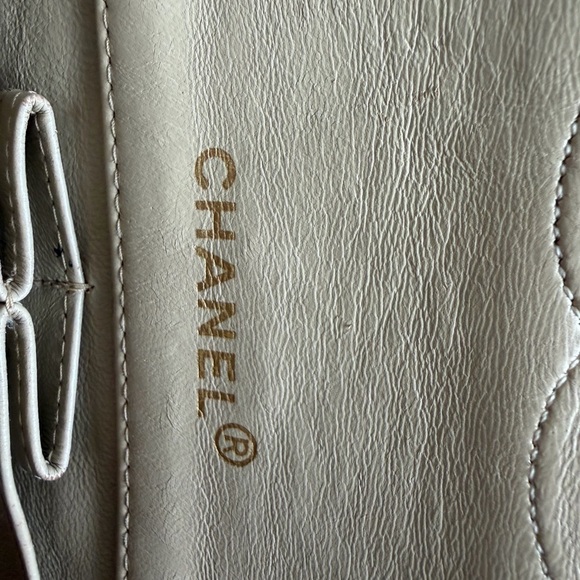 CHANEL Beige Mini Quilted Crossbody Bag - Picture 7 of 17